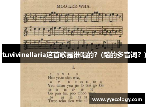 tuvivinellaria这首歌是谁唱的？(踏的多音词？)