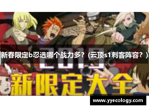 新春限定b忍选哪个战力多？(云顶s1刺客阵容？)